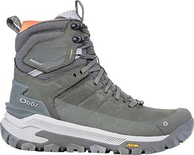 the oboz bangtail mid winter hiking boot in a gift guide for outdoorsy dads