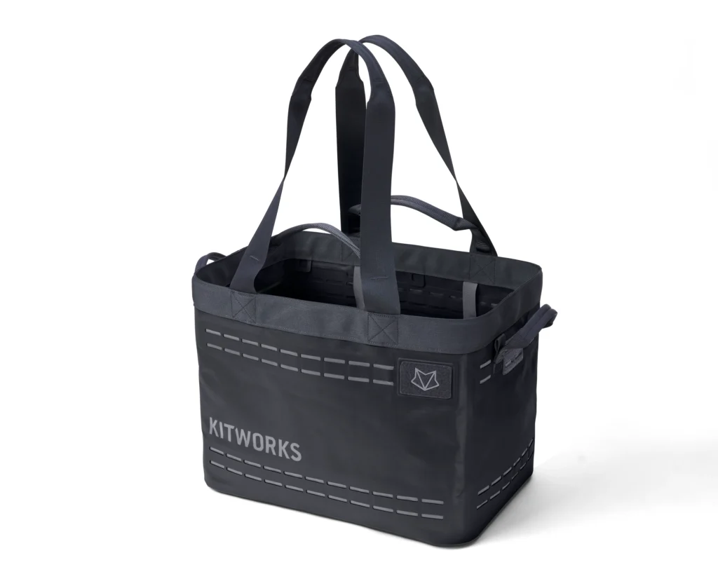 a studio image of the Kitworks 55L Gear Tote