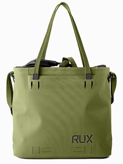 A studio image of the Rux 30L Waterproof Tote